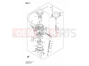 SUZUKI DR650SE K9 (2009) (E24) 11 - CARBURETOR