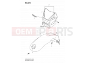 SUZUKI DR650SE K9 (2009) (E24) 37A - HEADLAMP HOUSING (MODEL K9/L0)