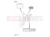 SUZUKI DR650SE K9 (2009) (E24) 42 - LABEL