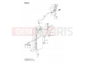 SUZUKI DR650SE K9 (2009) (E24) 53 - REAR MASTER CYLINDER