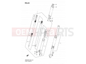 SUZUKI DR650SE L0 (2010) (E24) 44 - FRONT DAMPER