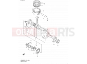 SUZUKI DR650SE L1 (2011) (E24) 6 - CRANKSHAFT