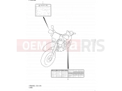 SUZUKI DR650SE L1 (2011) (E24) 42 - LABEL
