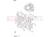 SUZUKI DR650SE L3 (2013) (E03,E28,E33) 4 - CRANKCASE