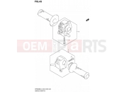 SUZUKI DR650SE L3 (2013) (E03,E28,E33) 43 - HANDLE SWITCH (DR650SEL3 E33)