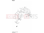 SUZUKI DR650SE L3 (2013) (E03,E28,E33) 65 - REAR FENDER (DR650SEL3 E28)