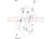 SUZUKI DR650SE L3 (2013) (E03,E28,E33) 71 - FRONT DAMPER