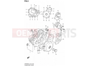 SUZUKI DR650SE L3 (2013) (E24) 5 - CRANKCASE COVER
