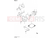 SUZUKI DR650SE L3 (2013) (E24) 14 - OIL PUMP
