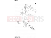 SUZUKI DR650SE L3 (2013) (E24) 39 - RIGHT HANDLE LEVER