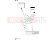SUZUKI DR650SE L3 (2013) (E24) 42 - LABEL