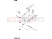 SUZUKI DR650SE L3 (2013) (E24) 49 - REAR SWINGINGARM