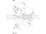 SUZUKI DR650SE L3 (2013) (E24) 47 - FRONT CALIPER