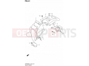 SUZUKI DR650SE L4 (2014) (E24) 41 - REAR FENDER