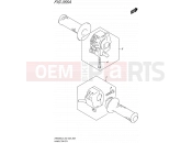 SUZUKI DR650SE L5 (2015) (E03,E28,E33) 355A - HANDLE SWITCH
