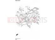 SUZUKI DR650SE L5 (2015) (E24) 401A - FRAME