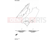 SUZUKI DR650SE L5 (2015) (E24) 445A - FRAME COVER