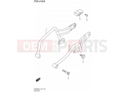 SUZUKI DR650SE L5 (2015) (E434) 416A - REAR GRIP