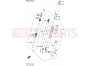 SUZUKI DR650SE L5 (2015) (E434) 521A - FRONT FORK DAMPER