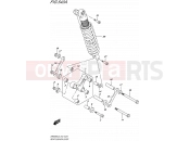 SUZUKI DR650SE L5 (2015) (E434) 543A - REAR CUSHION LEVER
