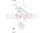 SUZUKI DR650SE L5 (2015) (E434) 555A - REAR CALIPER