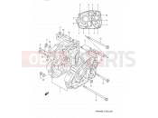 SUZUKI DR650SE R (1994) 3 - CRANKCASE