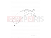 SUZUKI DR650SE R (1994) 37 - FRONT FENDER