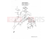 SUZUKI DR650SE R (1994) 47A - REAR FENDER (MODEL R/S)