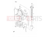 SUZUKI DS80 H (1987) (E03) 5 - CARBURETOR