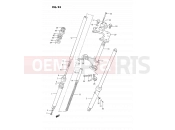 SUZUKI DS80 H (1987) (E24) 23 - FRONT FORK