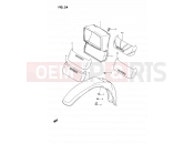 SUZUKI DS80 L (1990) (E03) 24 - HEADLAMP HOUSING