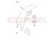 SUZUKI DS80 M (1991) (E24) 32 - REAR FENDER