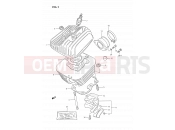 SUZUKI DS80 N (1992) (E24) 1 - CYLINDER
