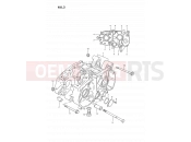 SUZUKI DS80 P (1993) (E03) 2 - CRANKCASE