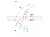 SUZUKI DS80 P (1993) (E03) 32 - REAR FENDER