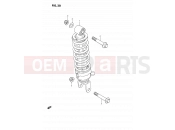 SUZUKI DS80 P (1993) (E03) 30 - REAR SHOCK ABSORBER