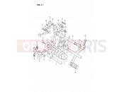 SUZUKI DS80 P (1993) (E24) 11 - GEAR SHIFTING