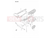 SUZUKI DS80 P (1993) (E24) 22A - FRAME COVER (MODEL N/P/R/S)