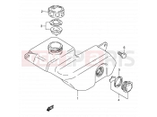 SUZUKI DS80 T (1996) (E24) 21 - OIL TANK
