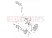 SUZUKI DS80 V (1997) (E24) 12 - KICK STARTER
