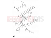 SUZUKI DS80 V (1997) (E24) 31 - REAR SWINGING ARM