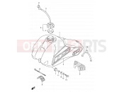 SUZUKI DS80 W (1998) (E24) 19A - FUEL TANK (MODEL Y)