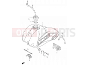 SUZUKI DS80 X (1999) (E03,E28,E33) 19A - FUEL TANK (MODEL Y)