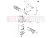 SUZUKI DS80 X (1999) (E03,E28,E33) 25 - HANDLE LEVER