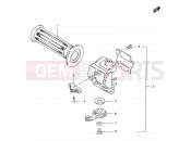 SUZUKI FB100 / FB100D G (1986) 42 - LEFT HANDLE LEVER