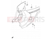 SUZUKI FB100 / FB100D G (1986) 35 - FRAME COVER (MODEL G/R/S/V)