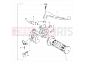 SUZUKI FB100 / FB100D G (1986) 41 - RIGHT HANDLE LEVER