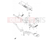 SUZUKI FB100 / FB100D R (1994) 31 - STAND - FOOTREST