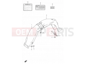 SUZUKI FB100 / FB100D S (1995) 43 - REAR FENDER