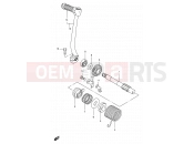SUZUKI FB100 / FB100D V (1997) 17 - KICK STARTER